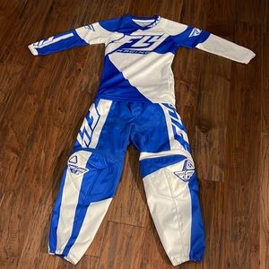 Fly racing atv/ dirt bike matching pants and shirt